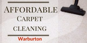 Affordable carpet cleaning