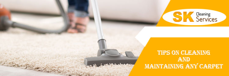 Tips On Cleaning And Maintaining Any Carpet